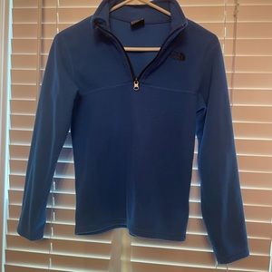 The North Face fleece pullover. Boys size Medium (10/12).
